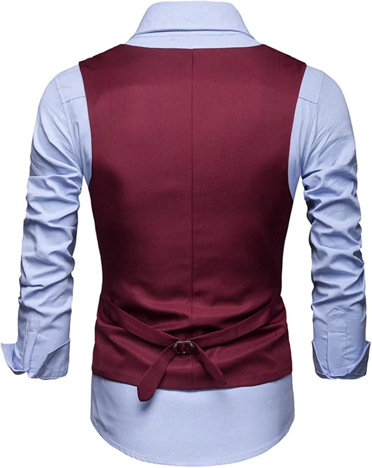 LCMTWX Mens Vest 2024 Plays Suede Retro V Neck Solid Color Pocket Button Leather Vest Jacket Vest Vests For Men Jackets For