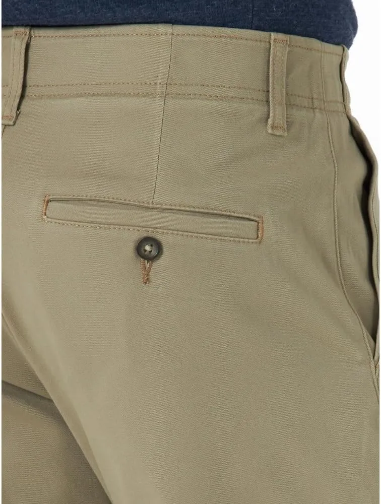 Lee Men's Extreme Motion Flat Front Relaxed Taper Pant