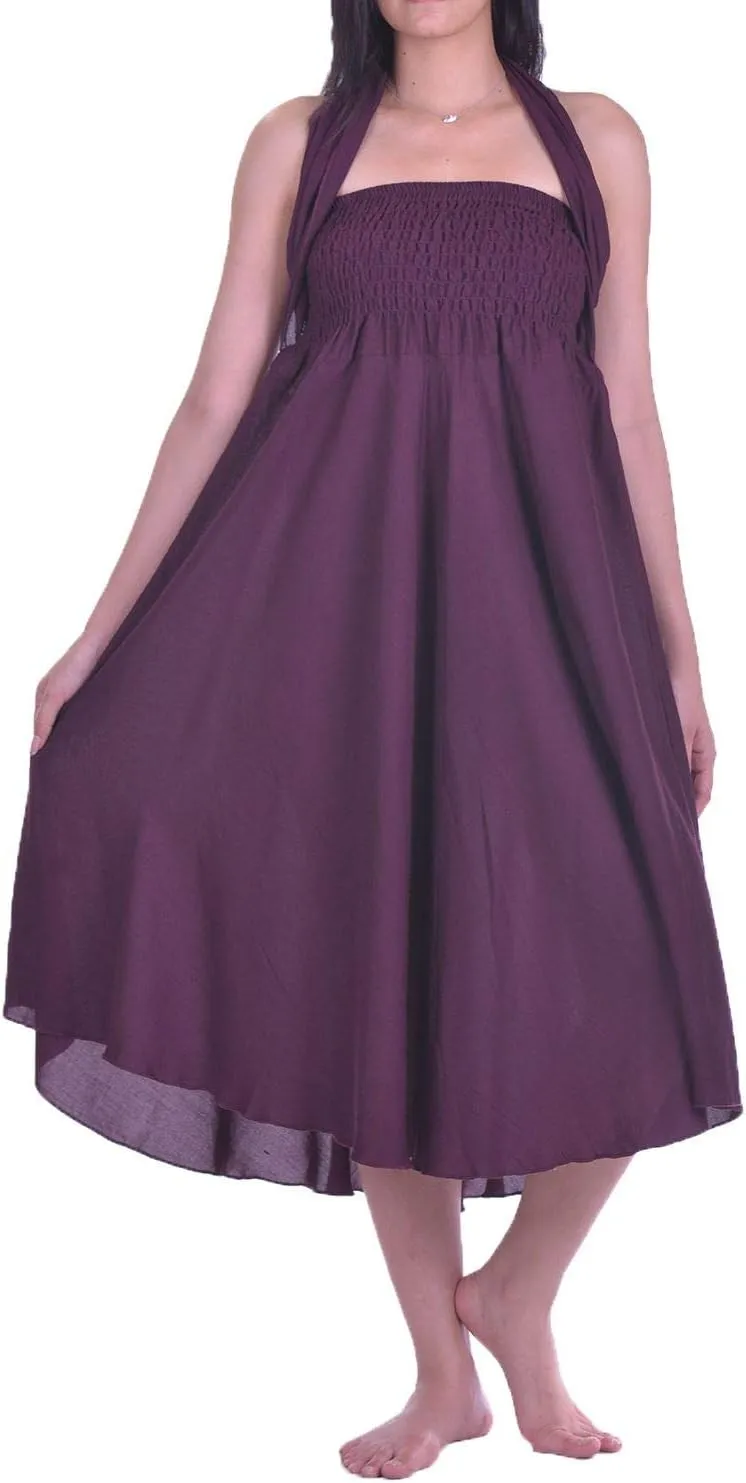 LOFBAZ Long Maxi Skirts for Women Gypsy Hippie Clothes Bohemian Boho Dress Plus