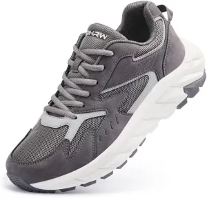 Men Extra Wide Width Sneakers Comfort Walking Shoes Relieve Foot Pain Wide Toe Box with Arch Support