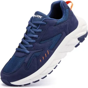 Men Extra Wide Width Sneakers Comfort Walking Shoes Relieve Foot Pain Wide Toe Box with Arch Support