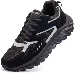 Men Extra Wide Width Sneakers Comfort Walking Shoes Relieve Foot Pain Wide Toe Box with Arch Support