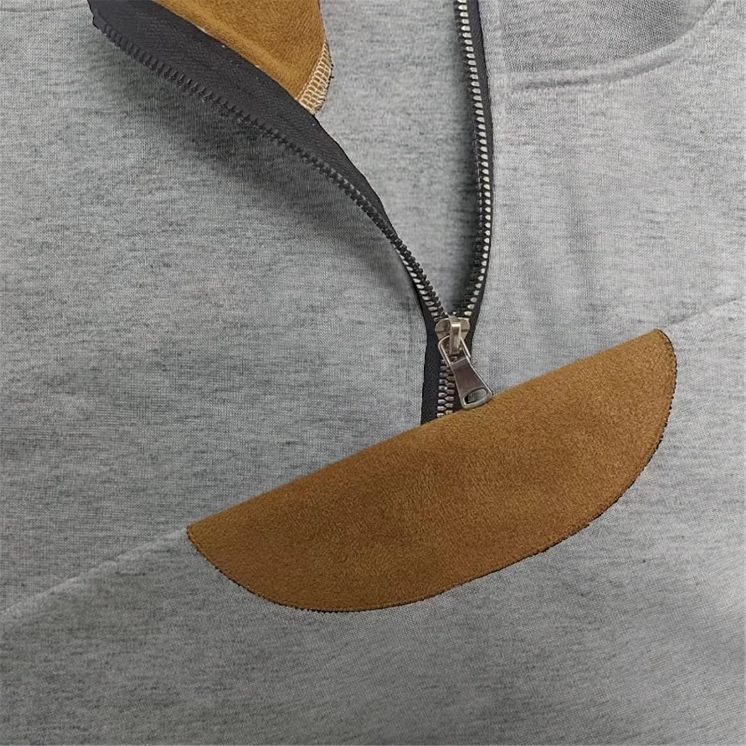 Men Hoodie Hooded Pocket And Solid Autumn Winter Color Sweater Sleeve Jacket Men's blouse Navvy Blue Hoodie Sweaters