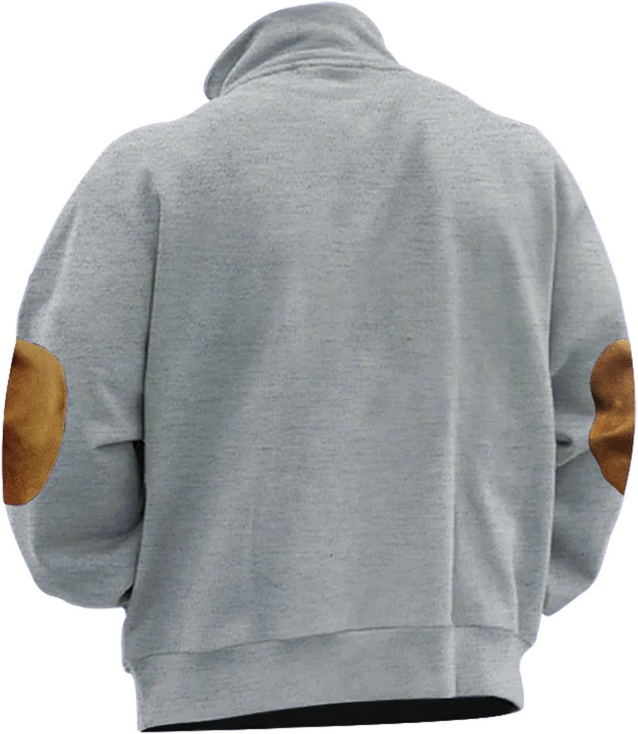 Men Hoodie Hooded Pocket And Solid Autumn Winter Color Sweater Sleeve Jacket Men's blouse Navvy Blue Hoodie Sweaters