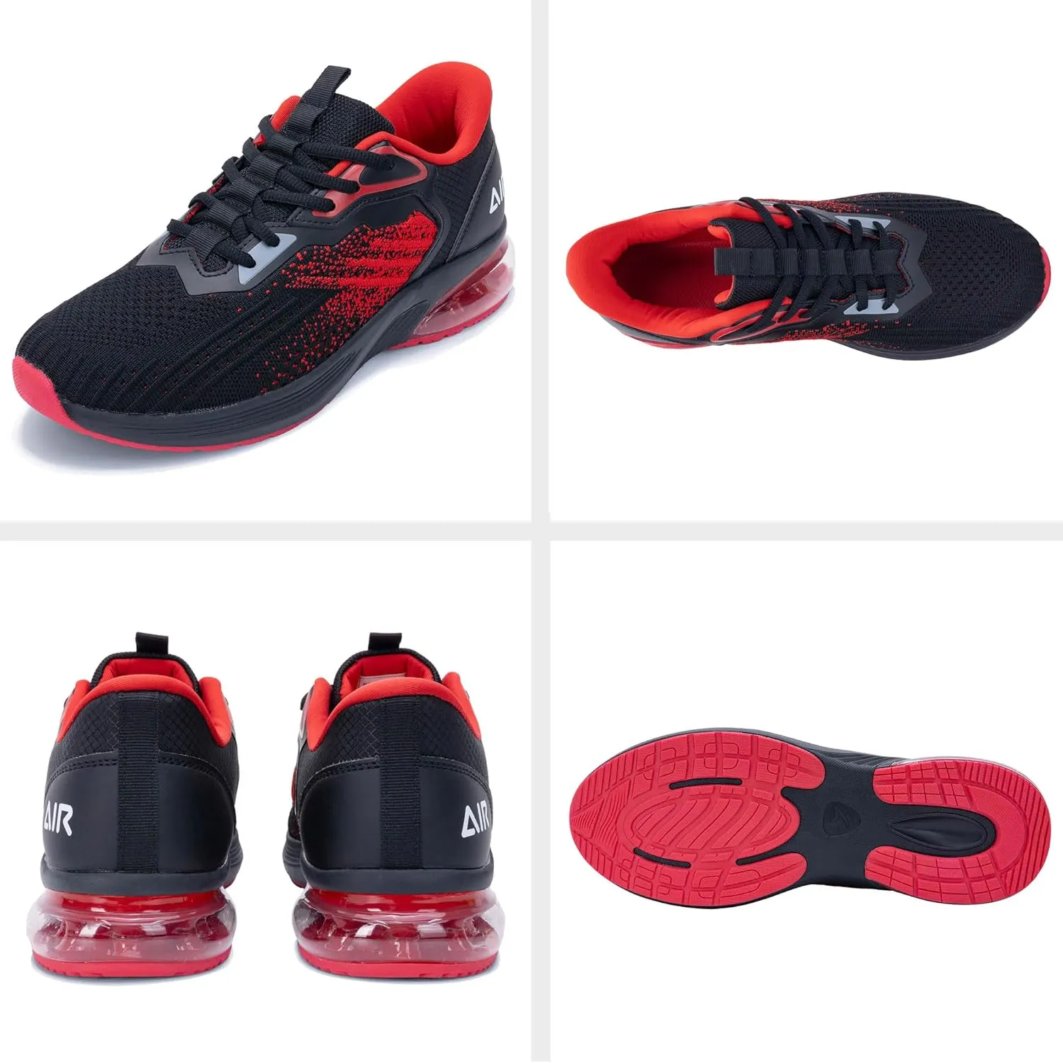 Mens Air Running Shoes Tennis Sneakers Trail Sport Athletic Sneakers for Gym Jogging Fitness Walking