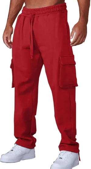 Men's Cargo Pants Casual Sports Slim Trousers with Cargo Joggers Mens Men's Cargo Pants Men's Tactical Pants Trousers