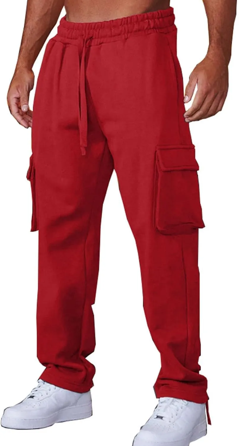 Men's Cargo Pants Casual Sports Slim Trousers with Cargo Joggers Mens Men's Cargo Pants Men's Tactical Pants Trousers