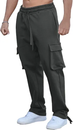 Men's Cargo Pants Casual Sports Slim Trousers with Cargo Joggers Mens Men's Cargo Pants Men's Tactical Pants Trousers