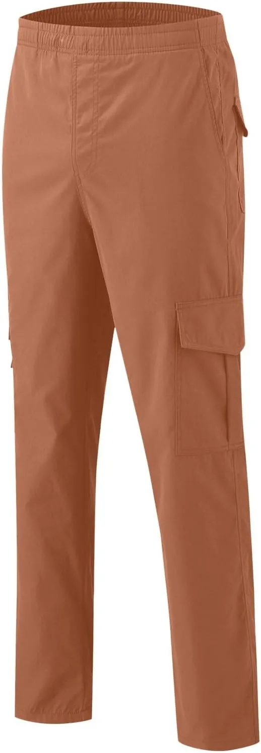 Men's Cargo Pants Elastic Waistband Chino Slim Skinny Cargos Men Men's Cargo Pants Casual Trousers Tracksuit Trousers