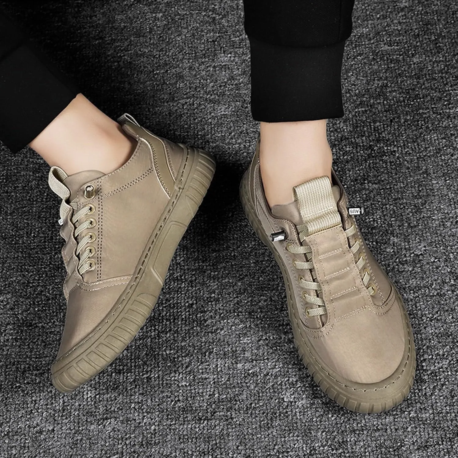 Men's Casual Sneakers 2024 Jogging Shoes Non-Slip Walking Shoes Trail Running Shoes Comfortable Orthopedic Shoes
