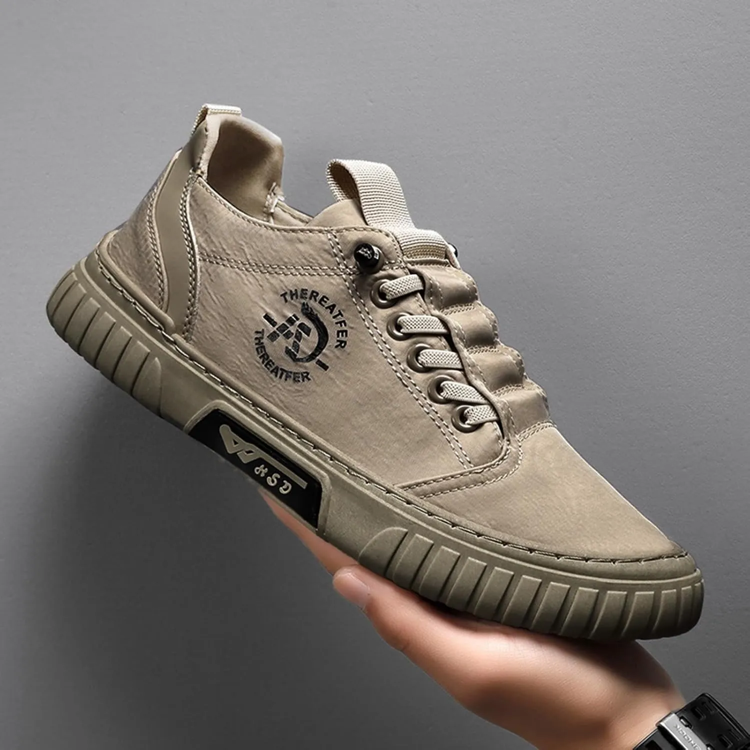 Men's Casual Sneakers 2024 Jogging Shoes Non-Slip Walking Shoes Trail Running Shoes Comfortable Orthopedic Shoes