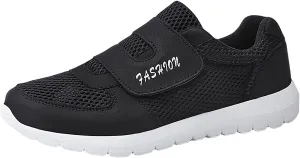 Men's Casual Walking Shoes Wide Width Workout Shoes Adjustable Fashion Sneakers Non-slip Flats Orthopedic Shoes