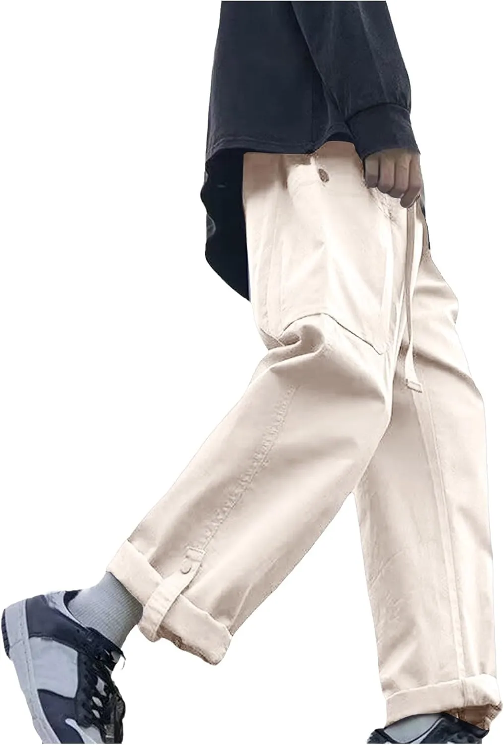 Men's Cotton Cargo Pants Plus Size Trousers Trousers Men's Slim Chino Pants Cargo Pants for Men Baggy Ripstop Pants