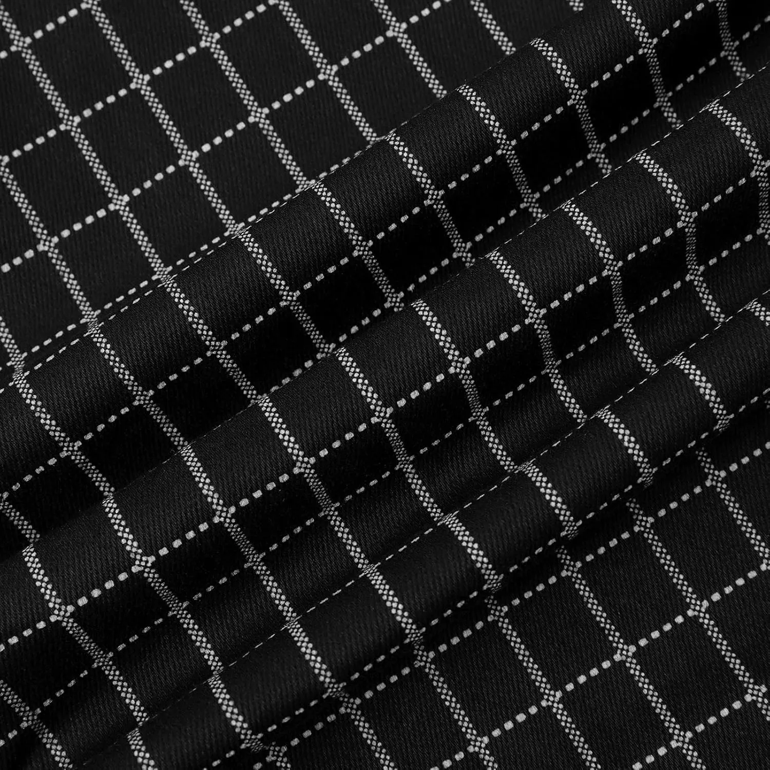 Mens Dress Pants, Men's Fashion Stretch Dress Pants Slim Fit Plaid Business Skinny Long Pants Casual Dress Pants
