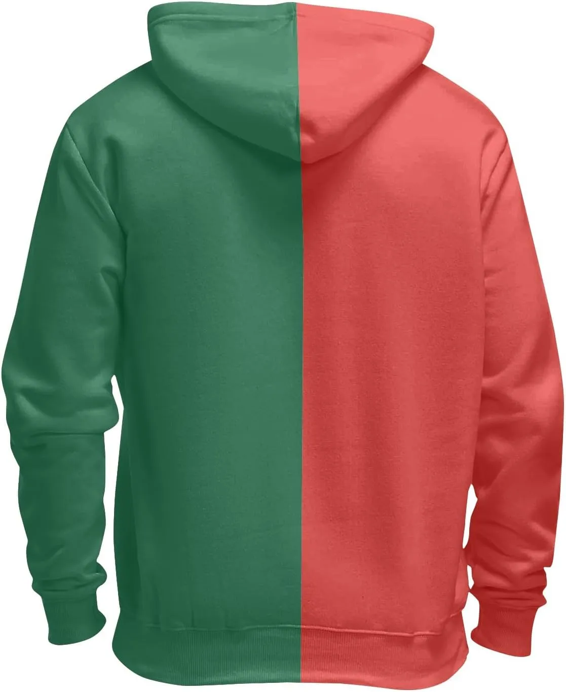 Men's Fall Outfits Hoodies Basic Zip Up Hoodie Long Sleeve Sweatshirts Classic Jacket Print Pullover Casual, M-6XL
