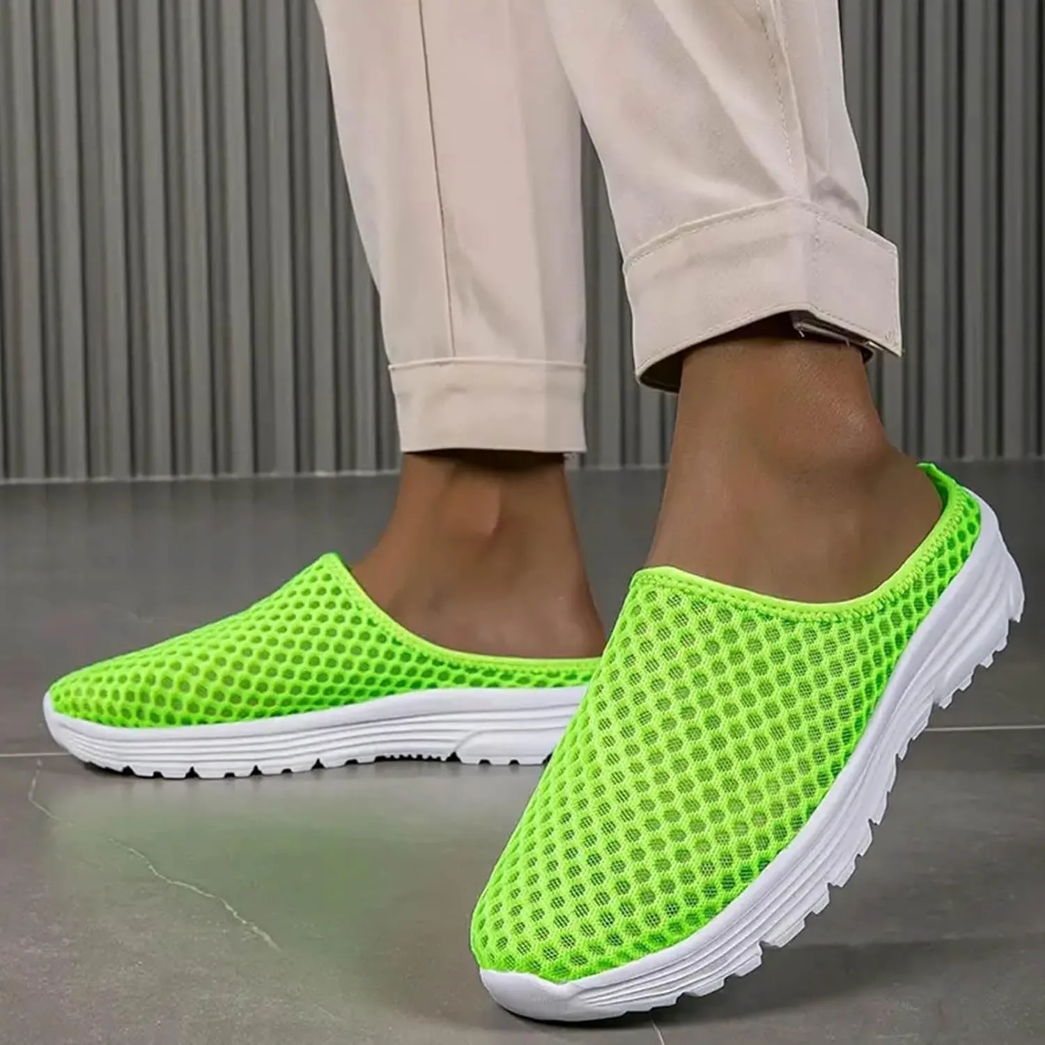 Men's Fashion Sneakers Unisex Lazy Slip On Casual and Comfortable Slippers for Men and Women