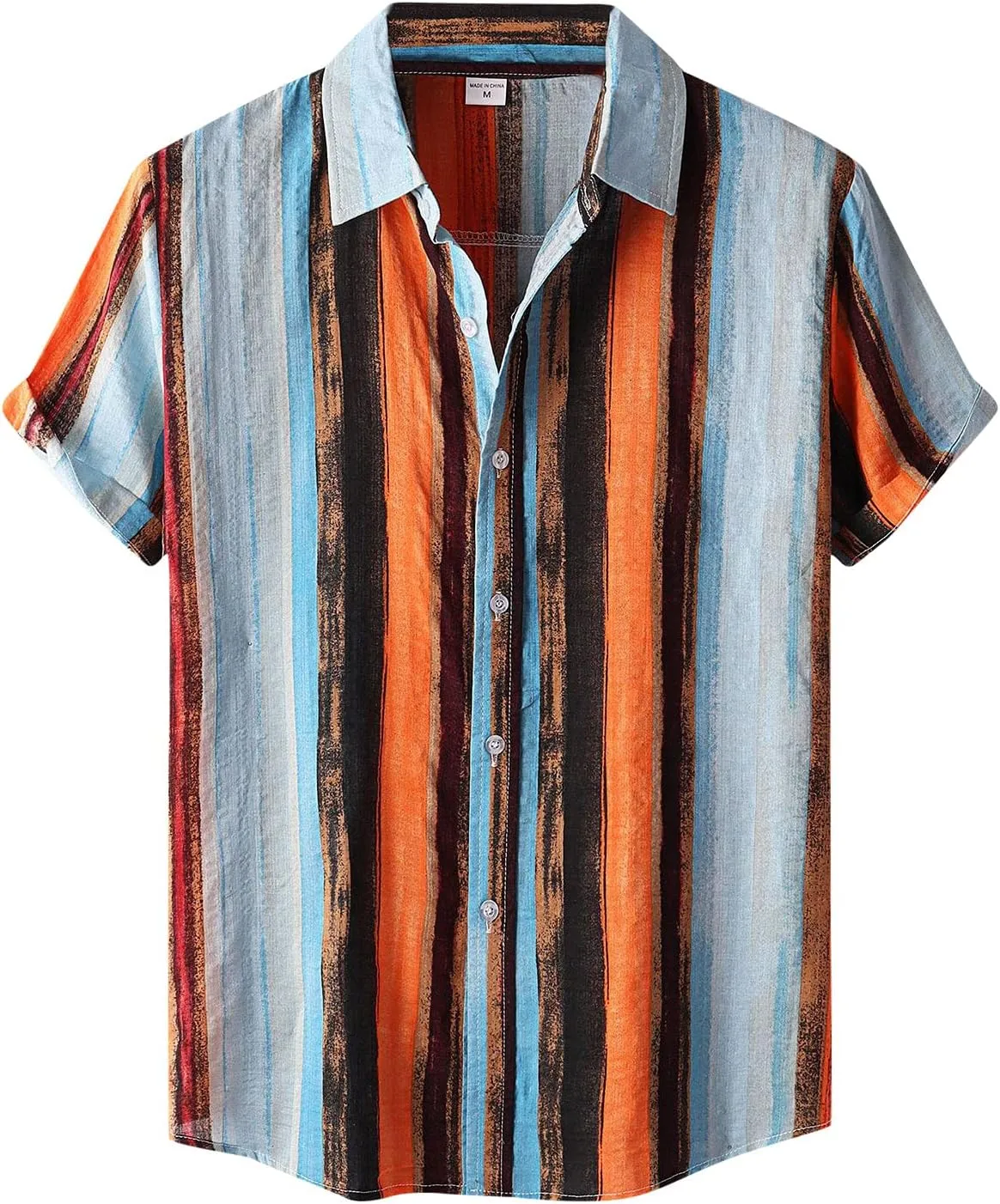 Mens Funny Hawaiian Shirts Costume Dress Shirts Mens Short Sleeve Button Down Shirt Dress Shirts Christmas Shirts for