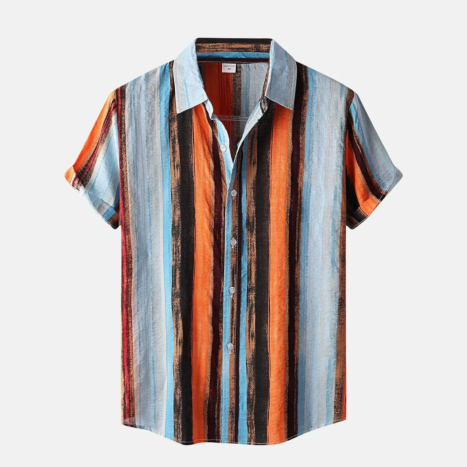 Mens Funny Hawaiian Shirts Costume Dress Shirts Mens Short Sleeve Button Down Shirt Dress Shirts Christmas Shirts for