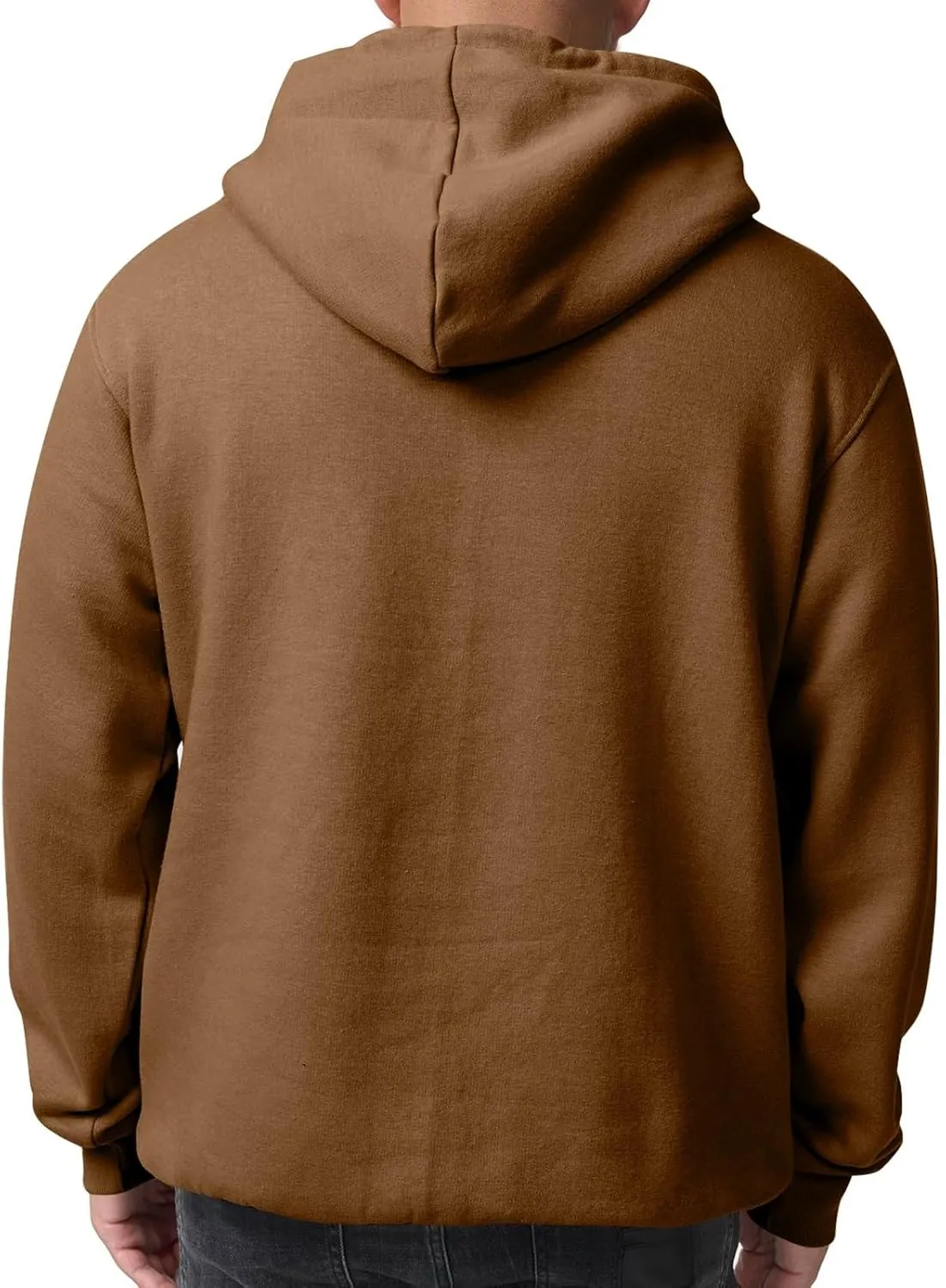 Men's Hoodie, EcoSmart Fleece Hoodie, Hooded Sweatshirt for Men