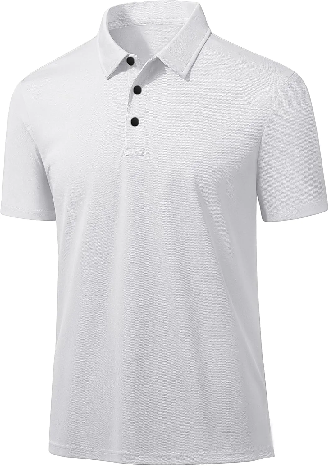 Men's Polo Shirts Short Sleeve Golf Shirts Slim Fit Muscle Quick Dry Casual Dry Fit T Shirts