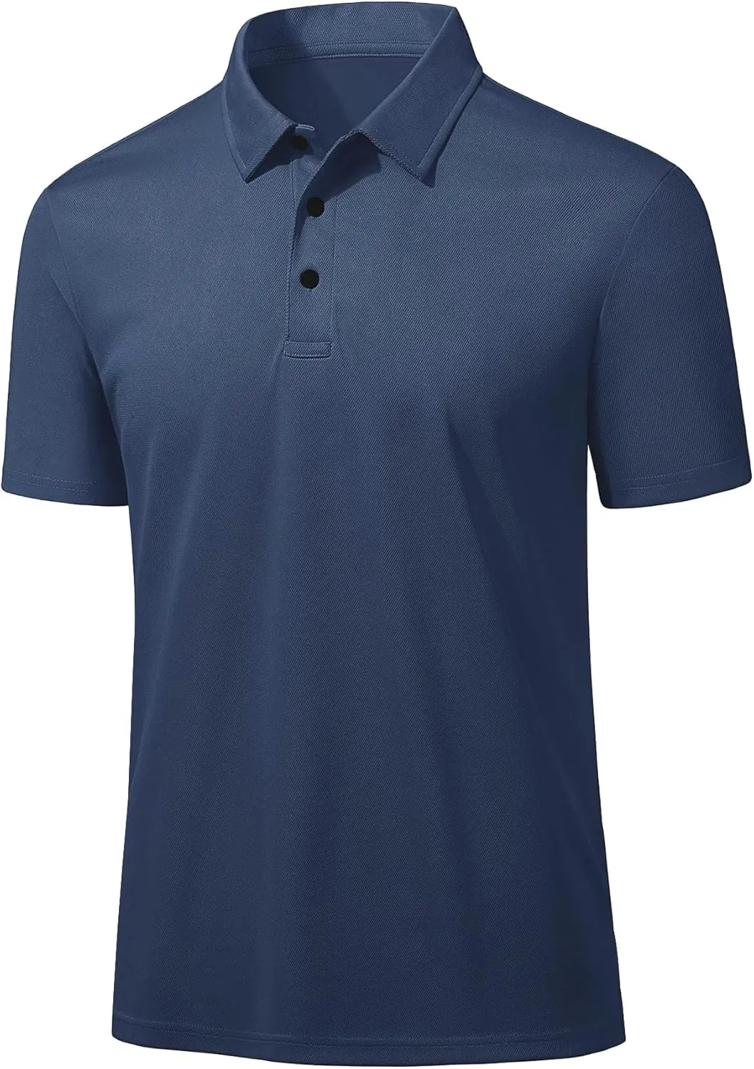 Men's Polo Shirts Short Sleeve Golf Shirts Slim Fit Muscle Quick Dry Casual Dry Fit T Shirts