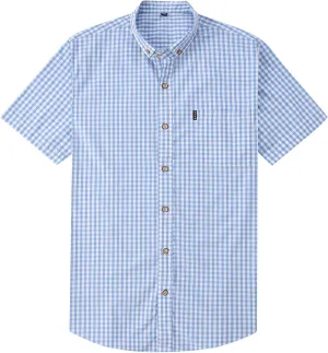 Men's Shirts Fashion Shirts Casual Lightweight Button Down Shirts Vacation Beach Summer Tops Casual Shirts, S-4XL