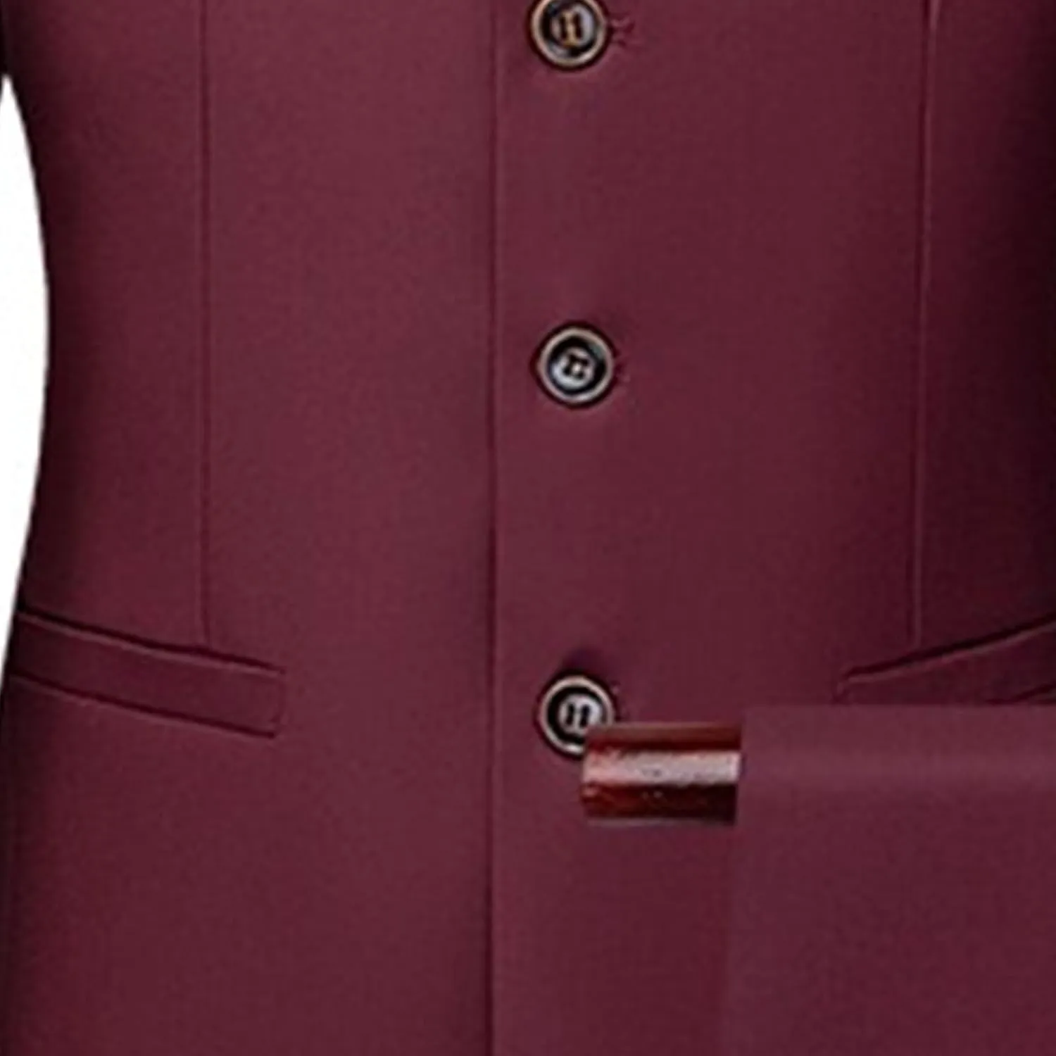 Men's Suits Stand Mandarin Collar Suit 2 Piece Men Suits Slim Fit Chinese Tunic Suits Solid Jacket Set