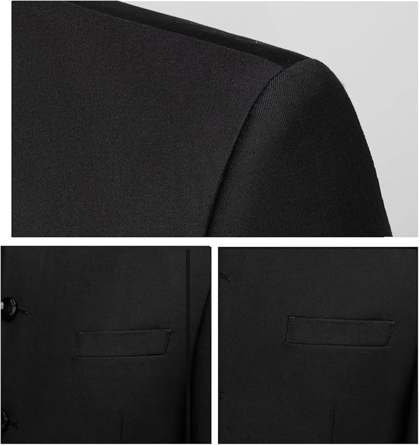 Men's Suits Stand Mandarin Collar Suit 2 Piece Men Suits Slim Fit Chinese Tunic Suits Solid Jacket Set