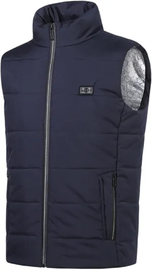 Men'S Vest Warm Vest Solid Color Loose Coat Men Black Vest Light Weight Vest Men Mens Fleece Vests With