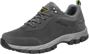 Men's Walking Shoes Non-Slip Orthopedic Shoes Waterproof Hiking Shoes Breathable Walking Shoes with Arch Support