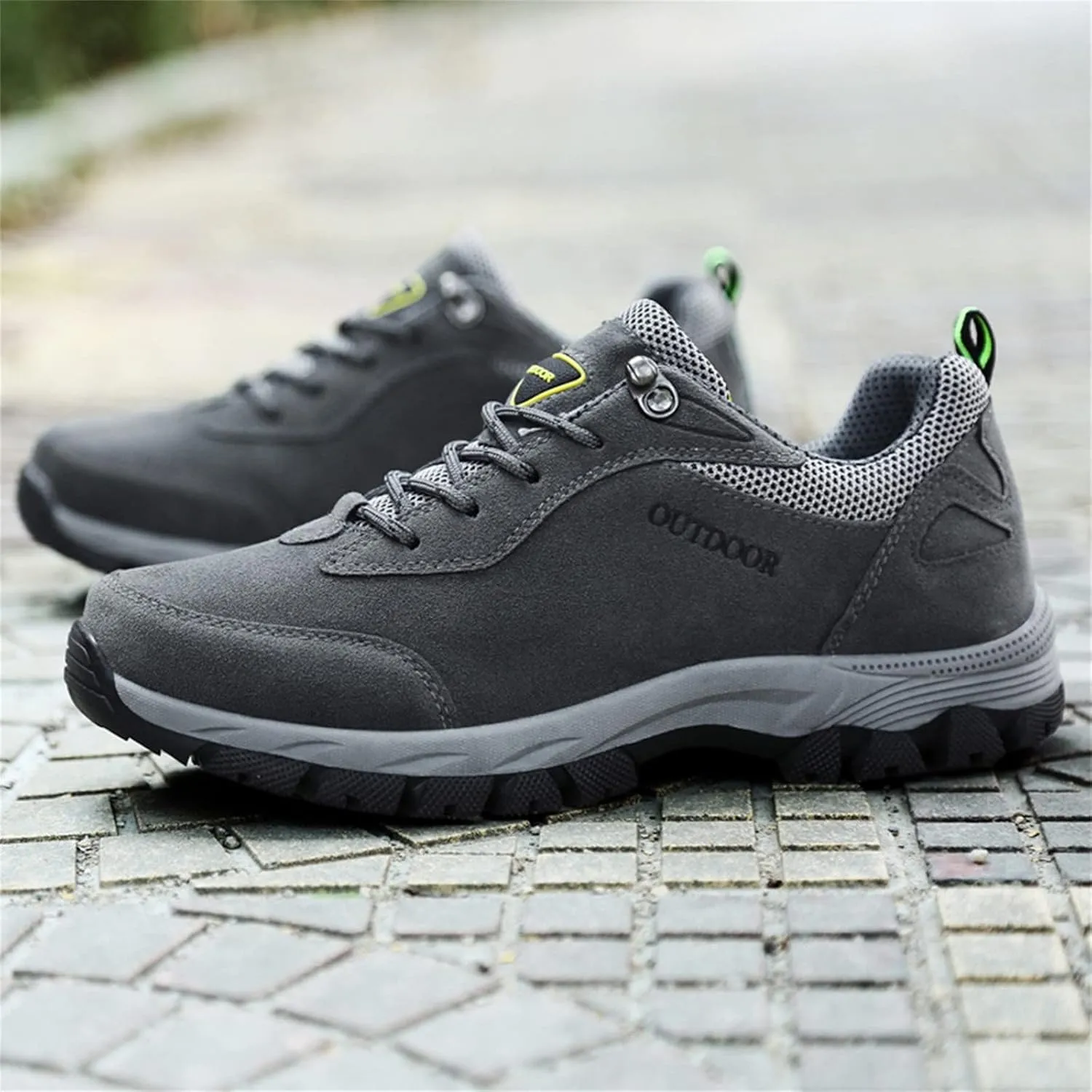 Men's Walking Shoes Non-Slip Orthopedic Shoes Waterproof Hiking Shoes Breathable Walking Shoes with Arch Support