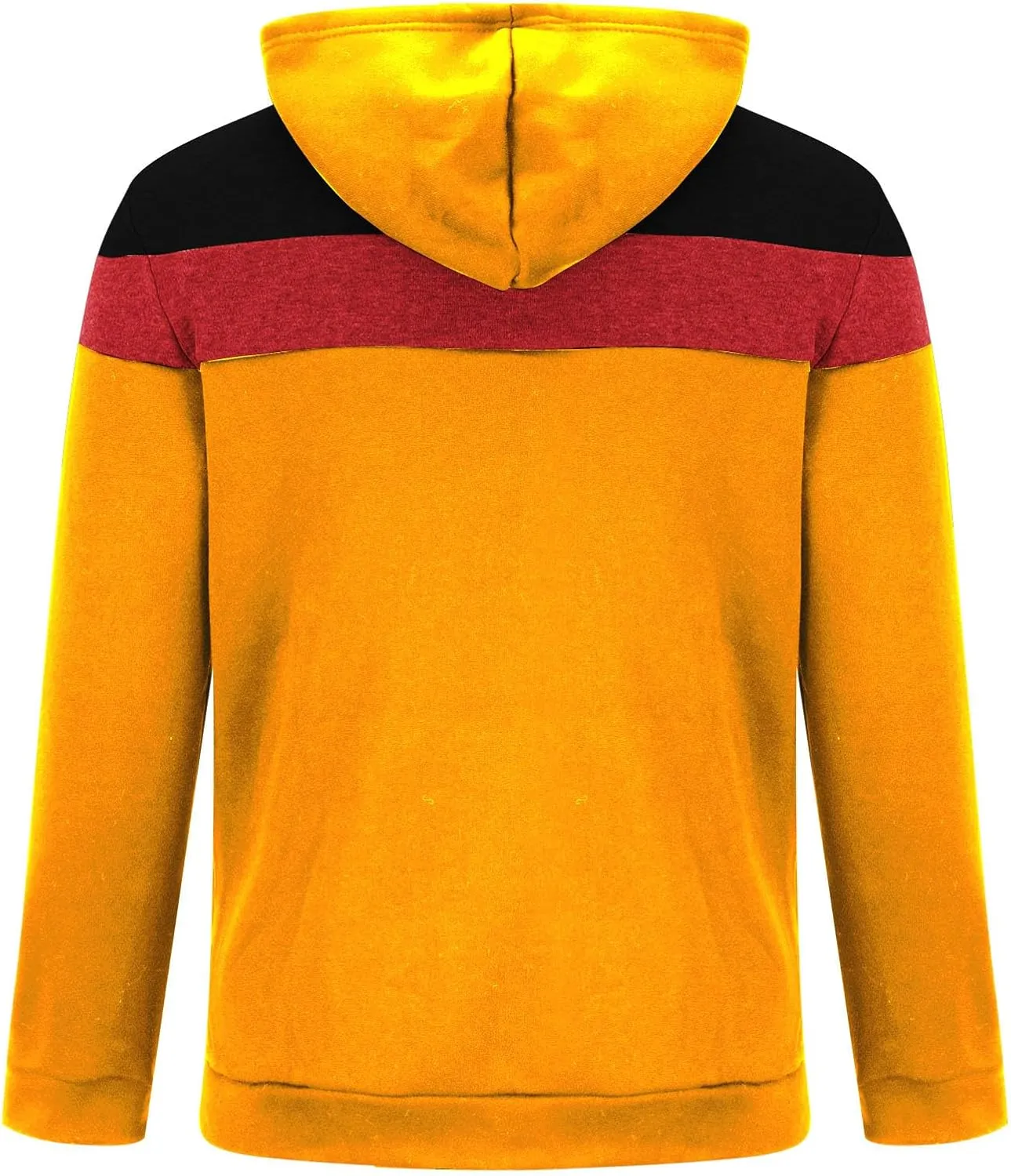 Mens Zip Up Hoodies Jacket Casual Color Block Print Sport Sweatshirts Outerwear Athletic Workout Pullover Sweatshirt