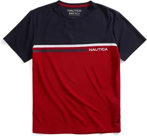Nautica Men's Navtech Colorblock Tee