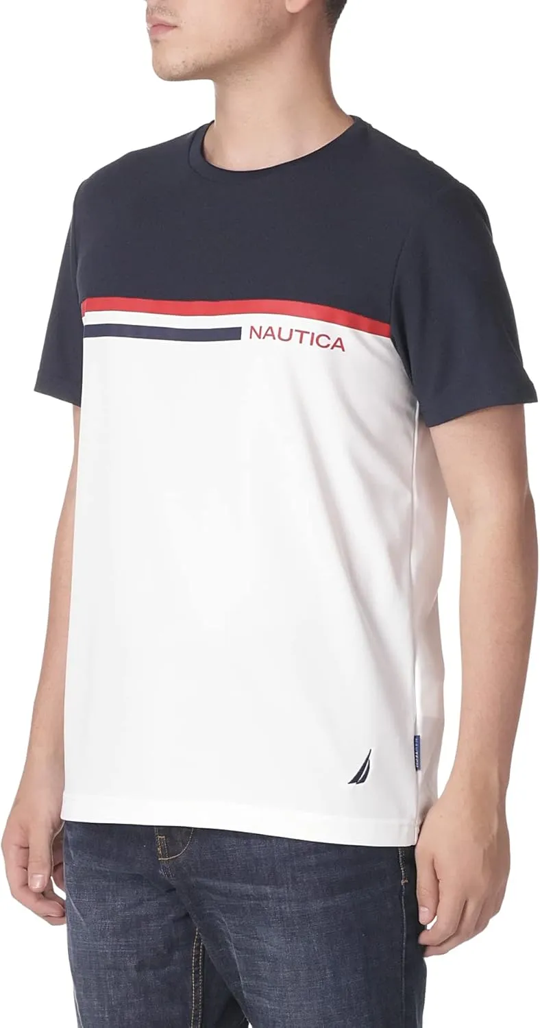 Nautica Men's Navtech Colorblock Tee