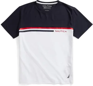 Nautica Men's Navtech Colorblock Tee
