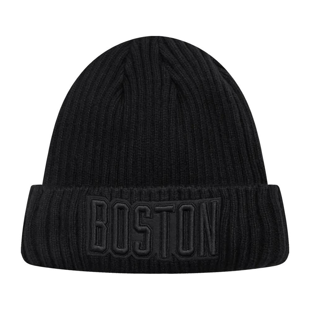 NBA BOSTON CELTICS NEUTRAL BEANIE (BLACK)