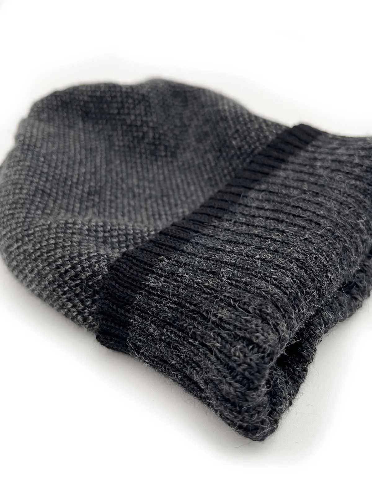 NEW! Alpaca Beanie - Trigo - Coal