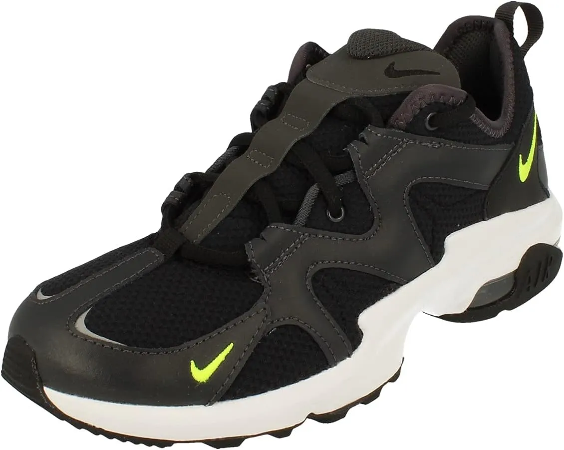Nike Air Max Graviton Trainers Men Black/Green - 6.0 - Low Top Trainers Shoes