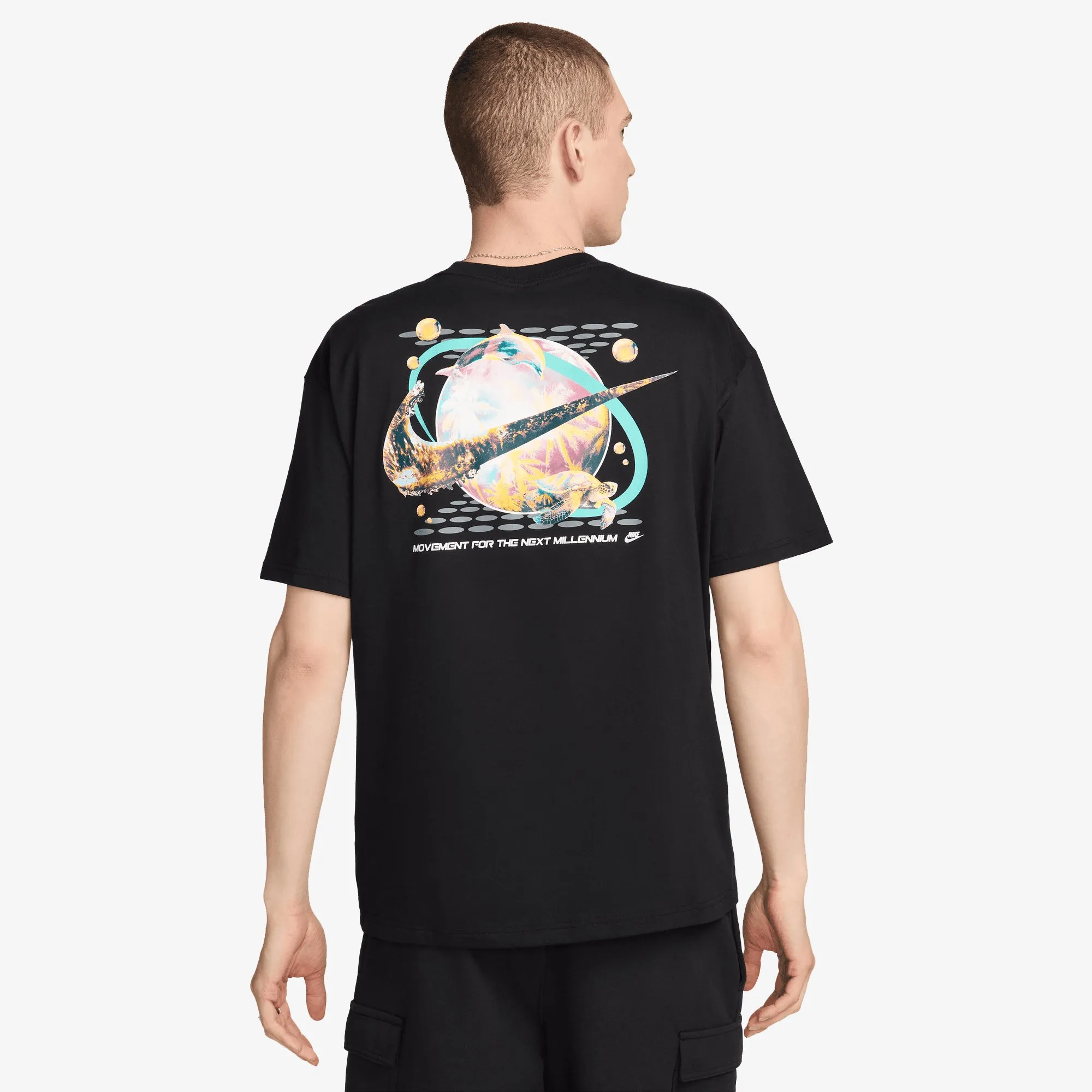NIKE | SPORTSWEAR MAX90 T-SHIRT { BLACK