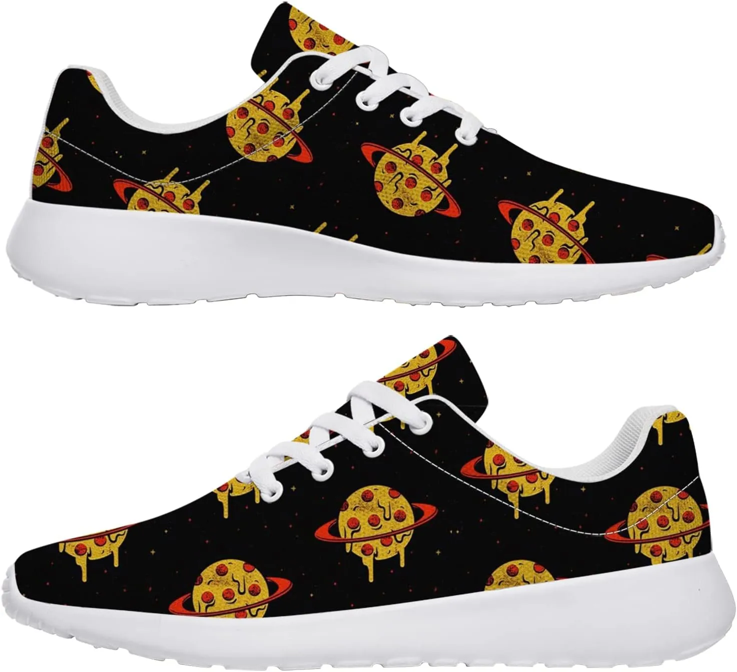 Pizza Shoes for Women Men Sneakers Sport Tennis Running Shoes Gifts for Friends