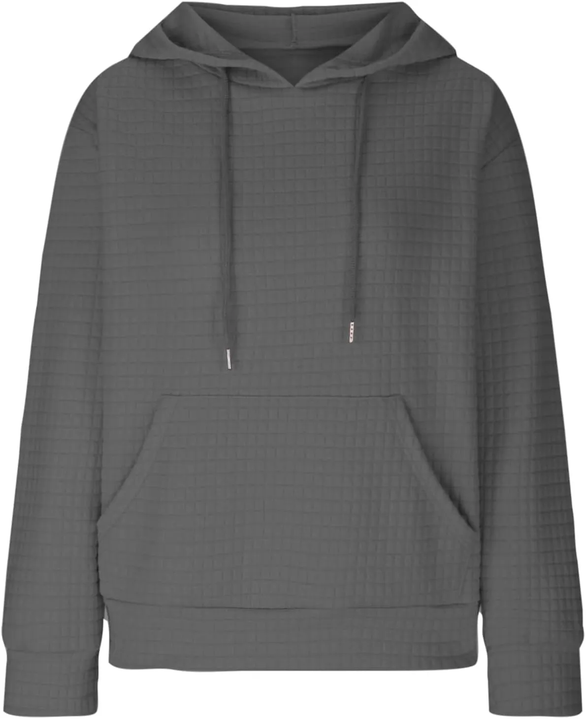 Plain Hoodie for Women Oversized Baggy Long Sleeve Drawstring Hooded Fashion Hide Belly Classic-Fit Hoodie