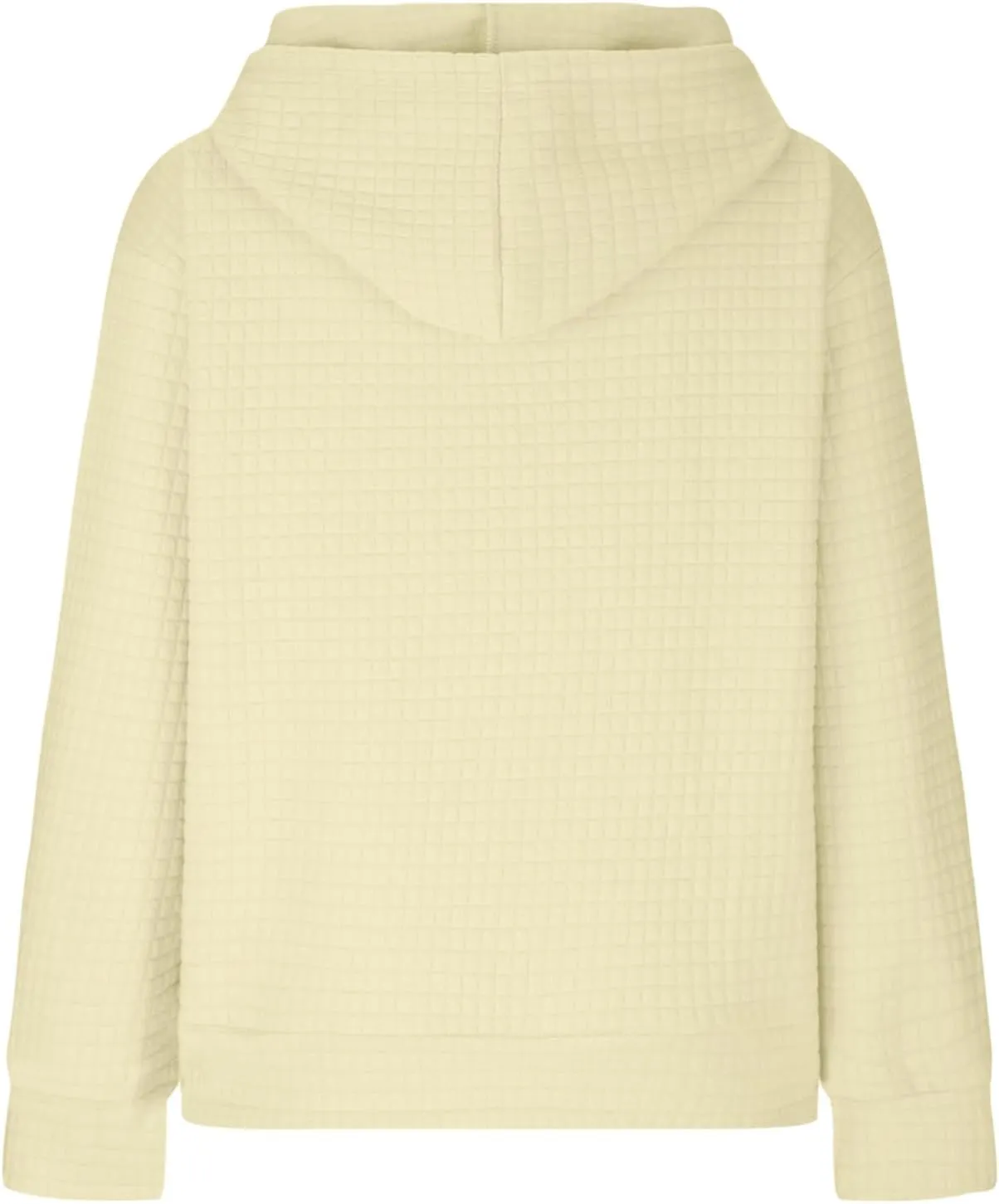 Plain Hoodie for Women Oversized Baggy Long Sleeve Drawstring Hooded Fashion Hide Belly Classic-Fit Hoodie