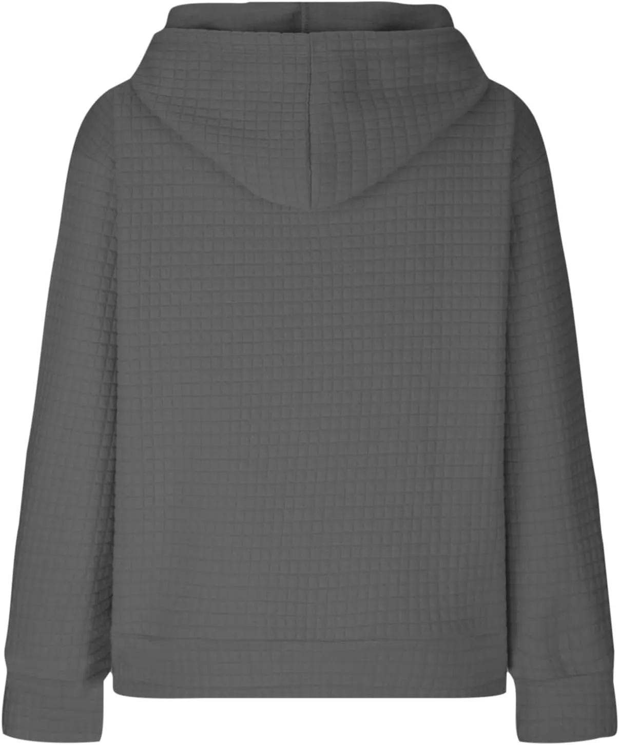 Plain Hoodie for Women Oversized Baggy Long Sleeve Drawstring Hooded Fashion Hide Belly Classic-Fit Hoodie