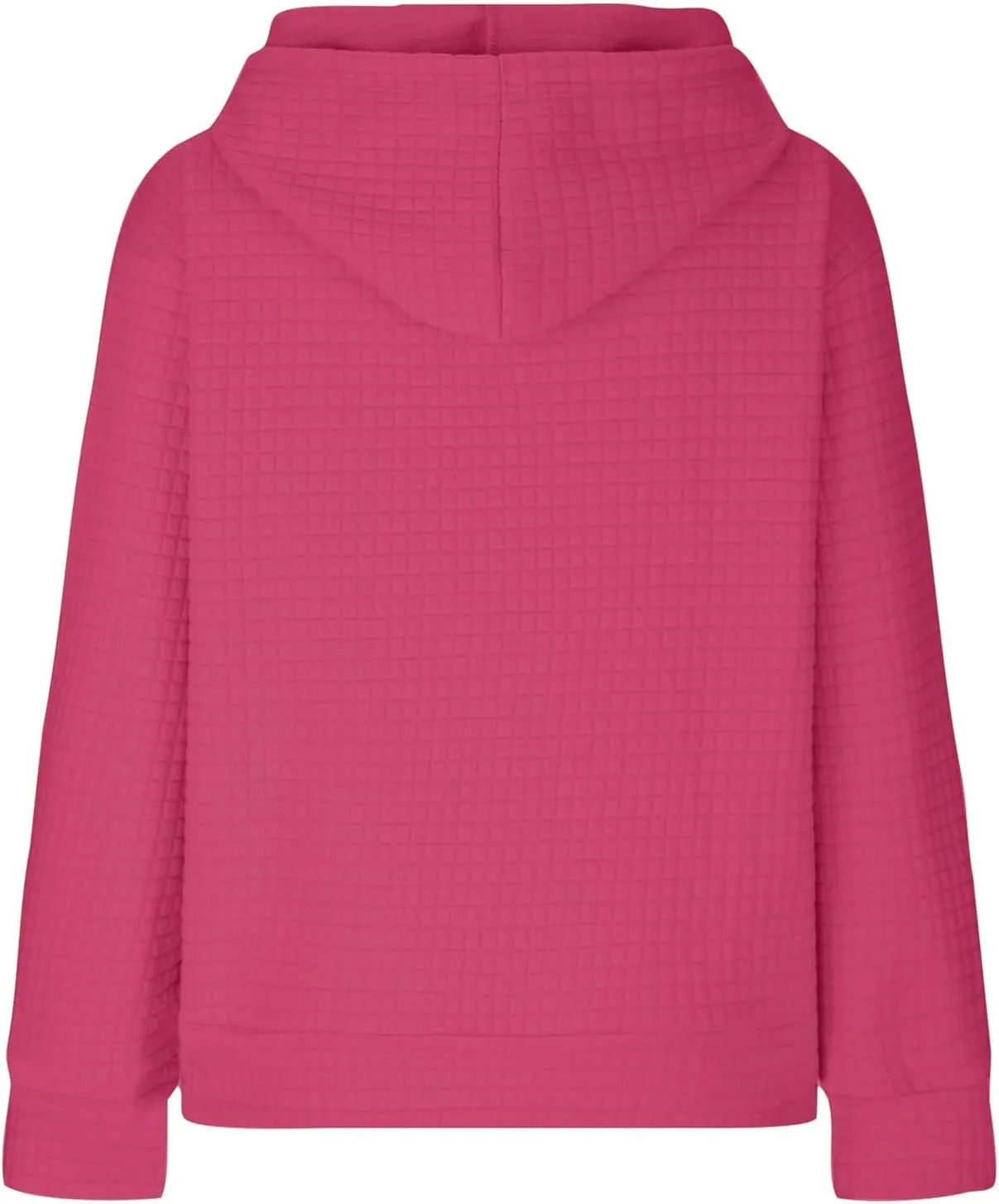 Plain Hoodie for Women Oversized Baggy Long Sleeve Drawstring Hooded Fashion Hide Belly Classic-Fit Hoodie