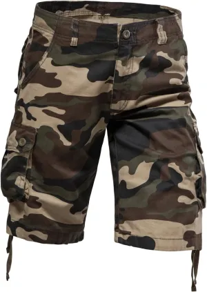 Plus Size Men's Cargo Pants Cotton Casual Work Trousers Men's Slim Chino Pants Men's Straight Tapered Fit Cargo Pants