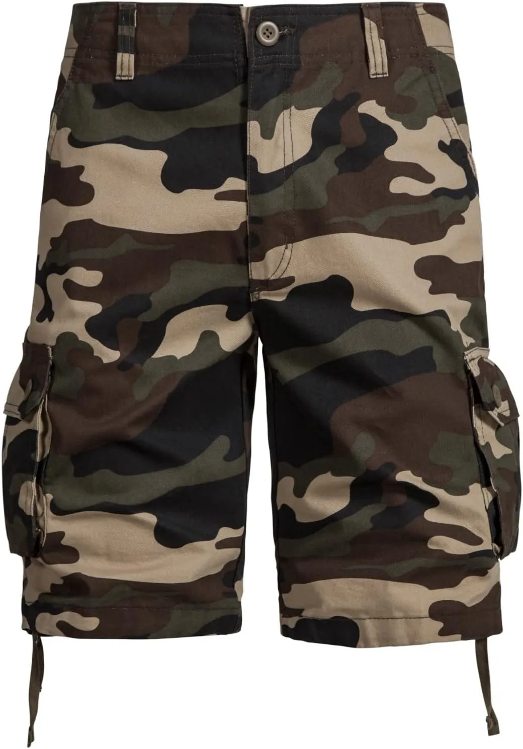 Plus Size Men's Cargo Pants Cotton Casual Work Trousers Men's Slim Chino Pants Men's Straight Tapered Fit Cargo Pants