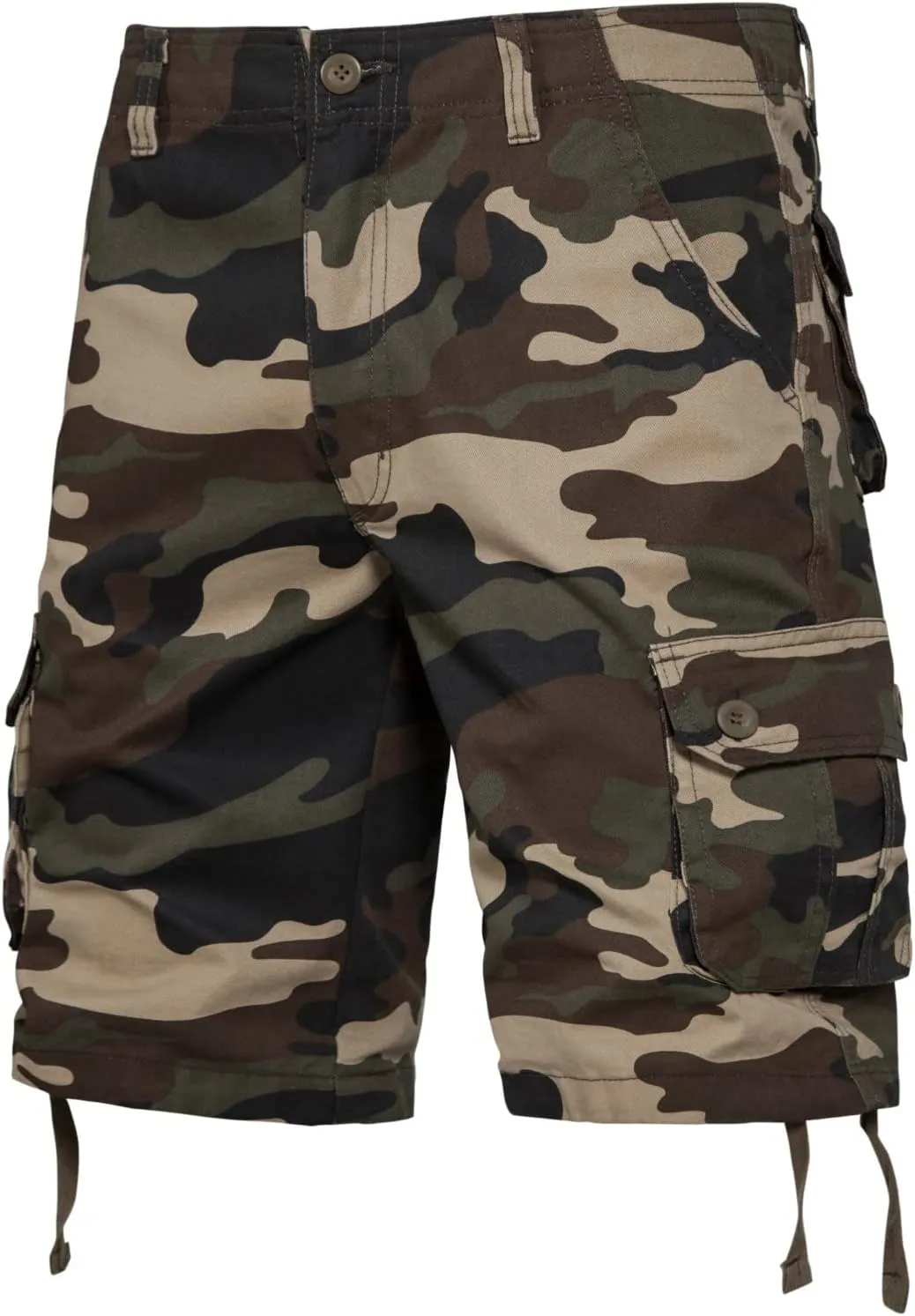 Plus Size Men's Cargo Pants Cotton Casual Work Trousers Men's Slim Chino Pants Men's Straight Tapered Fit Cargo Pants