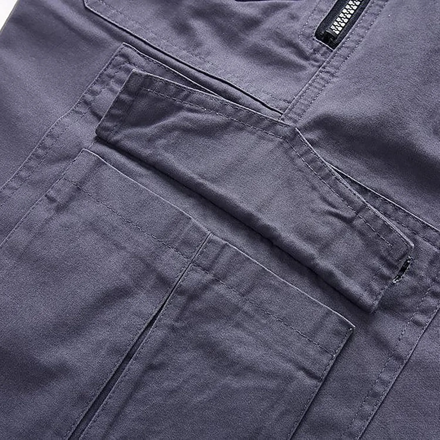 Plus Size Men's Cargo Work Pants Waist Trousers Lightweight Pants Men's Cargo Pants Casual Sports Slim Trousers with