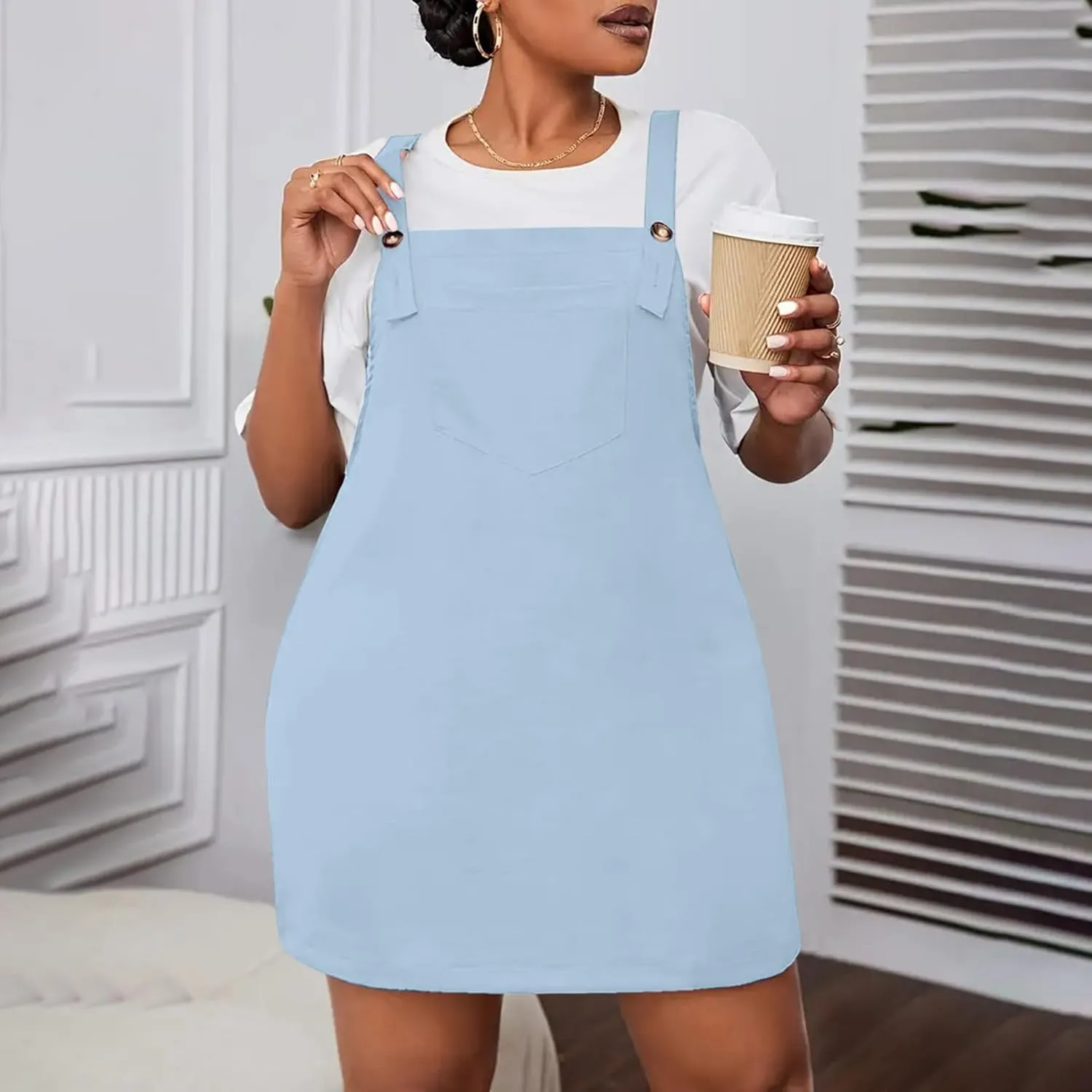 Plus Size Summer Outfits, Women's Summer Dresses, Bohemian Dress for Women Short, Sundresses for Women 2024 Midi