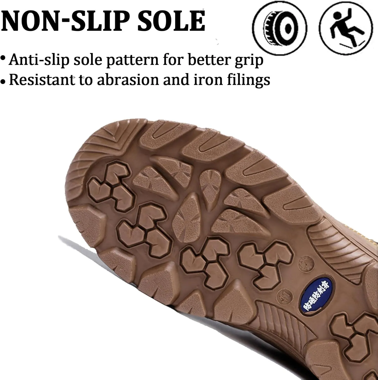 Safety Trainers Men Steel Toe Cap Trainers Work Construction Breathable Safety Shoes Non Slip Sneakers